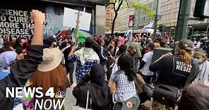 Protesters Clash Outside NYC's Israeli Consulate as Tensions Rise in Gaza City | News 4 Now