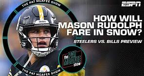 Steelers vs. Bills Preview: How will Mason Rudolph fare in the weather? ❄️ | The Pat McAfee Show