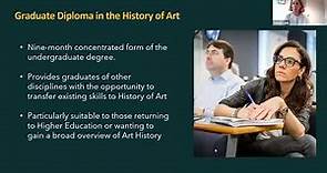 The Courtauld Graduate Diploma in the History of Art | Virtual Open Day, 2023
