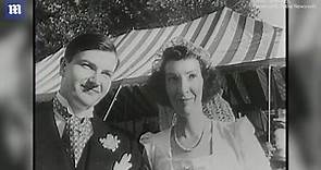 David Rockefeller on his wedding day to Margaret back in 1940