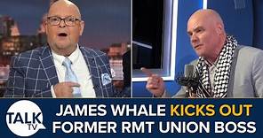 ‘Britain Is A Terrorist State!’ | James Whale Kicks Former RMT Boss Out Of Studio