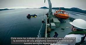 Chile | Presentación de la plataforma continental extendida de la Península Antártica.