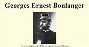 Georges Ernest Boulanger