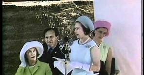 1973: Queen Elizabeth II at the Official Opening of Sydney Opera House, October 1973