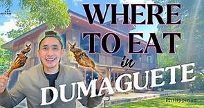 MUST DINE in DUMAGUETE Philippines | Where to EAT in DUMAGUETE | MENU & REVIEW