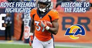 Royce Freeman Highlights! Welcome to the Los Angeles Rams!!!
