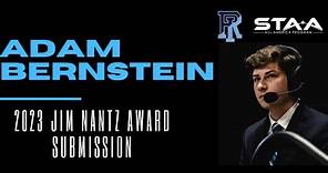Adam Bernstein 2023 Jim Nantz Award Submission