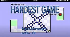 The World's Hardest Game - Walkthrough Level 11
