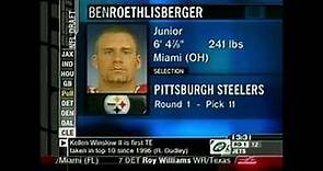Steelers Select QB Ben Roethlisberger (2004 NFL Draft)