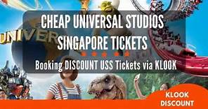 Klook Universal Studios Singapore [DISCOUNT TICKETS]: Booking Cheap USS Tickets via KLOOK