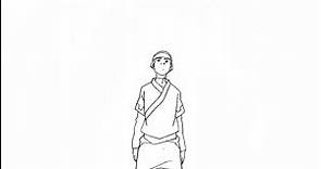 ki hyun ryu avatar: the last airbender avatar: the last airbender book two avatar series animated character acting genga production materials western | #8307 | sakugabooru