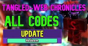 ALL Tangled-Web: Chronicles Spider-Man CODES | Roblox Tangled Web Chronicles Codes (July 2023)