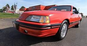 Test Drive 1988 Ford Thunderbird Turbo Coupe Mach 1 Vanguard Motor Sales