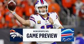 NFL Week 10 Monday Night Football: Broncos at Bills | TOP PROPS + GAME PICK | CBS Sports