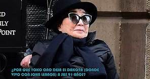 ¿Por qué Yoko Ono deja el Dakota (donde vivo con John Lennon) a sus 90 años?
