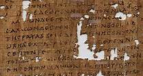 The Oldest New Testament Manuscripts