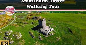 SMAILHOLM TOWER | This TOWER Inspired Walter Scott, and DEFENDED against the English | Walking Tour