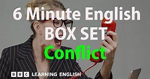 BOX SET: 6 Minute English - 'Conflict' English mega-class! 30 minutes of new vocabulary!