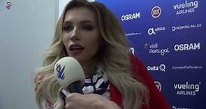 Eurovision 2018 - Interview Yuliya Samoylova - Russia
