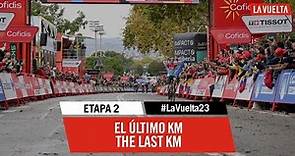 Flamme Rouge / Last Km - Stage 2 - La Vuelta 2023