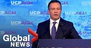 Alberta Premier Jason Kenney makes speech at United Conservative Party meeting | FULL