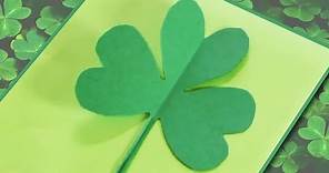 How to Make a Paper Shamrock/Clover