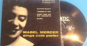 Mabel Mercer – Mabel Mercer Sings Cole Porter (1958, Vinyl)