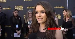 Madison Pettis Interview | Movieguide Awards 2015 | Red Carpet