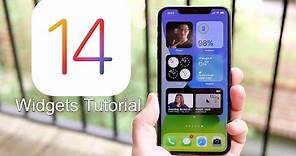 How to use Widgets on iOS 14?