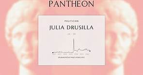 Julia Drusilla Biography - Member of the Julio-Claudian Dynasty and sister of Emperor Caligula (AD 16–38)