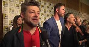 SDCC 2017 : Black panther - Itw Andy Serkis (official video)