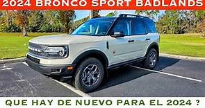Ford Bronco Sport Badlands 2024 - Que Hay De Nuevo ? Reseña y Prueba de Manejo POV. SUV Todo Terreno