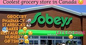 Sobeys - The coolest and huge grocery store in Canada #sobeys #toronto | grocery shopping in Canada