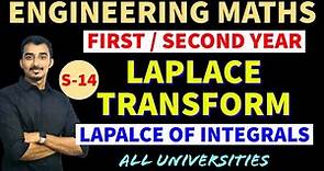 LAPLACE TRANSFORM | S-14 | ENGINEERING MATHS | GATE MATHS | SECOND YEAR ENGINEERING