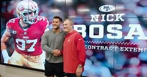 Behind The Scenes: 49ers Nick Bosa OFFICIALLY signs record breaking contract