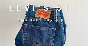 Levis 511 : The Best Levi's Fit | Minimalist Menswear #levis #511