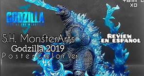 S.H. MonsterArts: Godzilla 2019 Poster Color Ver. | Review en español