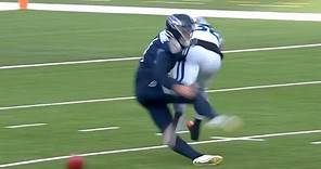 Titans Punter Ryan Stonehouse Suffers Serious Injury after HUGE HIT by Colts Player (Carted Off)