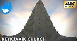 Hallgrímskirkja church - Look Inside [4K]