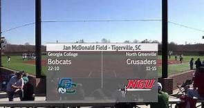 NGU Softball 2019 - North Greenville vs. Georgia College (Game 2)