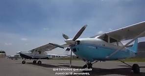 Inicia el vuelo del Halcón II. Avión... - Guanajuato Informa