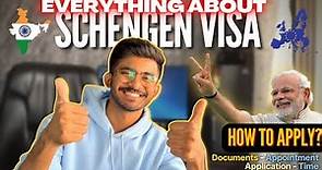 Schengen Visa for INDIANS 🇮🇳 - EVERYTHING You Need To Know