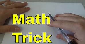 EASY Way To Learn The 8 Times Table-Math Multiplication Trick