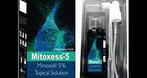 Minoxidil 5% Topical Solution | Mitoxess -5 | Care Formulation Lab | Review