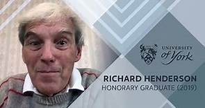 Richard Henderson - Biologist (2019)