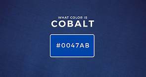 What Color Is Cobalt? About Cobalt Color