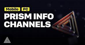 Here are the PRISM Live Studio service channels for you to explore.
