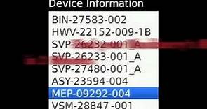 How to find your Blackberry MEP