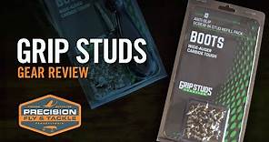 Grip Studs Gear Review and Wading Boot Installation