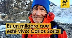 Es un milagro que yo esté vivo: alpinista Carlos Soria Fontán